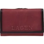 Lagen dámská peněženka kožená s kovovým rámečkem V-TPD-36 - červená - RED + doprava zdarma