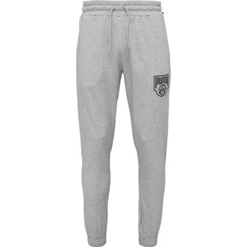 Pánské tepláky Puma POSTERIZE SWEATPANT XL Šedá, Černá