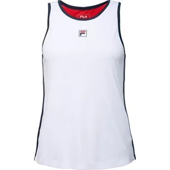 Dámské tričko Dámský top Fila AVA XS Bílá, Černá, Červená