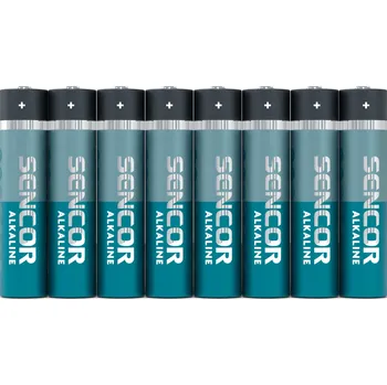 Článková baterie Sencor SBA LR03 8S AAA Alkalická baterie AAA