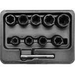 YATO YT-0603 VYTAHOVAČE ŠROUBŮ 3/8'', 10-19 MM, SADA 10 ks