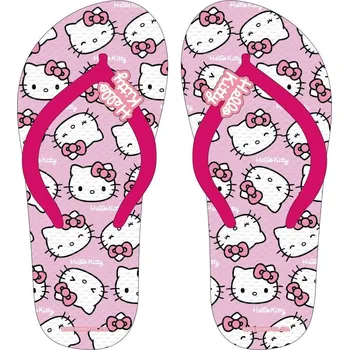 Dívčí žabky Dětské žabky do bazénu Hello Kitty Růžová Velikost nohy: 32-33