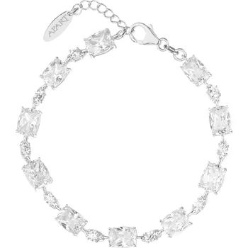 Náramek Stříbrný náramek se zirkony - AP540-6012