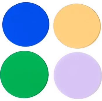 Sada barevných filtrů MAGUS LF4.2 (modrý, zelený, žlutý, matné sklo)