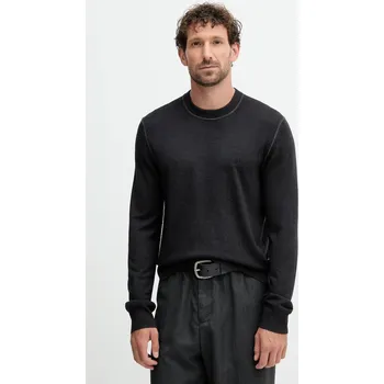 Dámský svetr Vlněný svetr BOSS Orange Astefo 50550534 černá 99X, vel. L