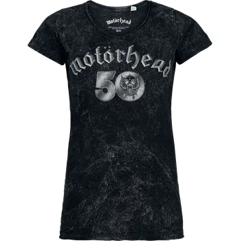 Dámské tričko Tričko z Motörhead - Core 50th - Ženy - šedá