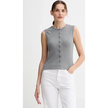 Top Levi's šedá barva, 003Q2 003Q2.0002 09X, vel. S