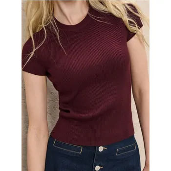 Dámský svetr Sinsay - Svetrová halenka - burgundy - 368FJ-92X - 368FJ-92X-M