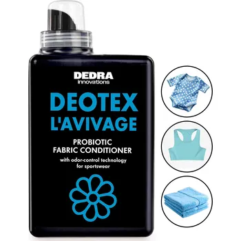 Aviváž Probiotický kondicionér na prádlo proti zápachu | DEOTEX® L’AVIVAGE | jemná vůně & hebkost | 1000 ml Dedra