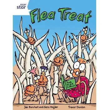 Cizí jazyk Rigby Star Independent Year 2 White Fiction Flea Treat Single - Burchett, Jan a Vogler, Sara