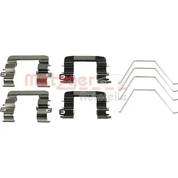 Přislušenství brzdového systému Sada příslušenství, obložení kotoučové brzdy METZGER AUTOTEILE 109-0016