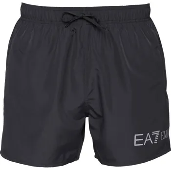 Pánské plavky Pánské plavecké šortky EA7 WATER SPORTS S Tmavě modrá, Oranžová