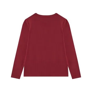 Dámská móda Guess Halenka J5BI13 J1314 Červená Regular Fit 7Y