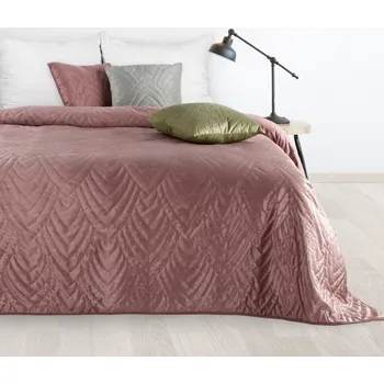 Přehoz na lůžko Přehoz na postel LUIZ 6 růžový