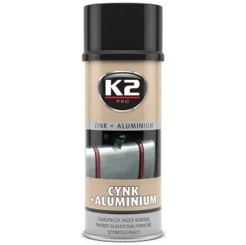 K2 ZINK + ALUMINIUM - ochrana svařovaných a řezaných míst proti korozi, 400ml
