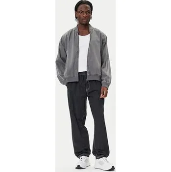 adidas Jeansová bunda SST adicolor JW5915 Šedá Loose Fit S