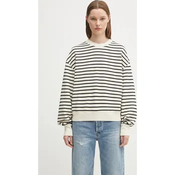 Dámská mikina Mikina Anine Bing dean, S, béžová, 80X