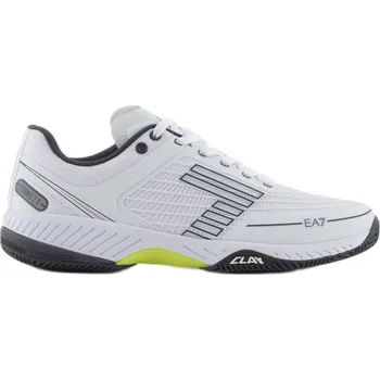 Pánská obuv Pánská obuv EA7 Unisex Woven Sneaker Clay - white/asphalt Bílý (44 2/3)