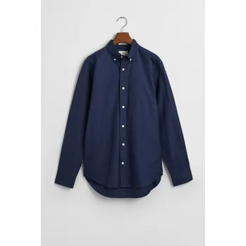 Pánská košile KOŠILE GANT REG PINPOINT OXFORD SHIRT MARINE