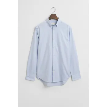 Pánská košile KOŠILE GANT REG PINPOINT OXFORD SHIRT LIGHT BLUE