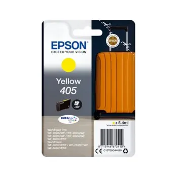 Epson 405 - 5.4 ml - žlutá - originální - blistr s RF / akustickým alarmem - inkoustová cartridge - pro WorkForce WF-7310, 7830, 7835, 7840; WorkForce Pro WF-3820, 3825, 4820, 4825, 4830