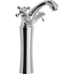 Sapho Antea Stojánková umyvadlová baterie vysoká s výpustí, výška 245mm, chrom, 3171L