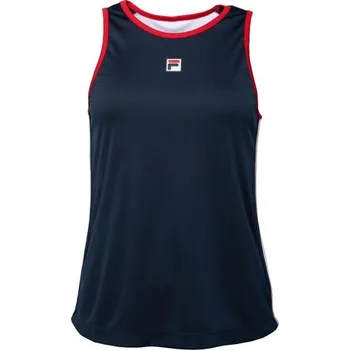 Dámské tričko Dámský top Fila AVA XS Tmavě modrá, Červená, Bílá