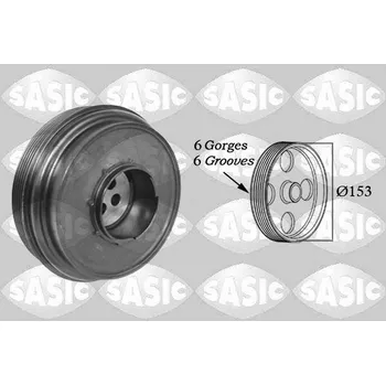 Řemenice, klikový hřídel SASIC 2150067