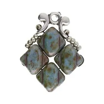 Korálek DRAKONISI - koncovka SILKY č.15