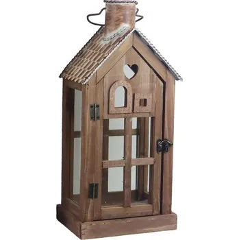 Svícen Dřevěná lucerna D7089/A