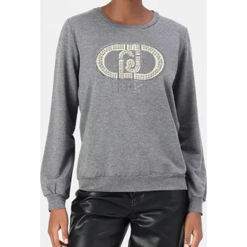 Dámská mikina Liu Jo | Dámská šedá mikina Liu.Jo - Velikost M, Barva Šedá 56321 TF5154FS576