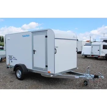 Přívěs k motorovému vozidlu TOMPLAN Skříňový přívěs TFS 320.00 1200kg , boční dveře 320x150x150cm