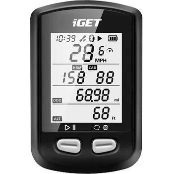 Tachometr Cyklopočítač iGET C200 černý