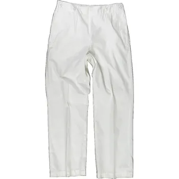 Pánské kalhoty Bundeswehr Kalhoty BW MARINE FLAP námořnické BÍLÉ použité BÍLÁ - WHITE 166/82