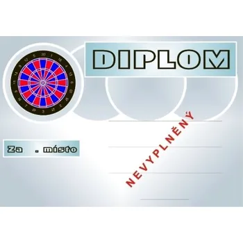 VIZINGR Šipky diplom A4 č.50