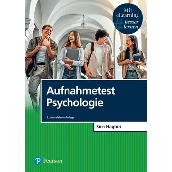 Aufnahmetest Psychologie - Haghiri, Sina [DE] (2025, Brožovaná / brožovaná, Pearson Studium)