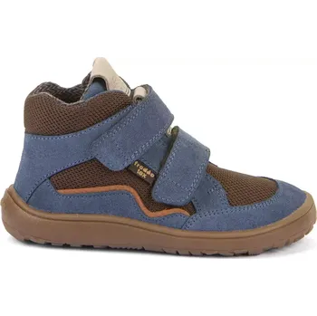 Dětská móda Barefoot kotníkové boty Froddo Tex autumn denim 28