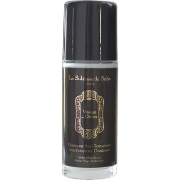 LA SULTANE DE SABA Anti Perspirant Deodorant Ambre, Musk, Santal - Antiperspirant deodorant roll on, 50 ml