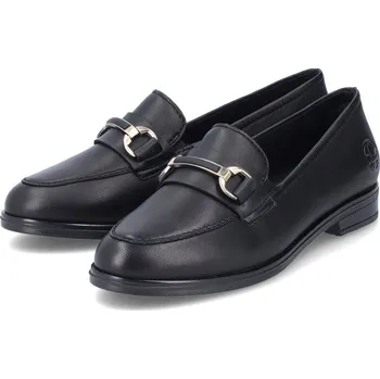 Dámské mokasíny Dámské mokasíny 46262-01 Rieker černá Barva: schwarz, Velikost: 36