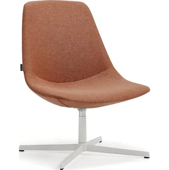 Křeslo Křeslo LANGLEY, bílá/měděná