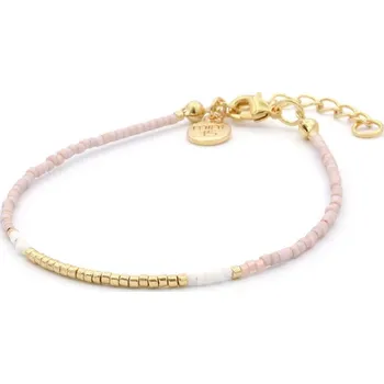 Náramek Mint15 Miyuki náramek Delicate Vintage Pink Rose Gold Růžová