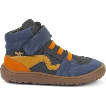 Dětská móda Barefoot kotníkové boty Froddo Tex Go blue/denim 33