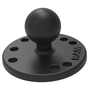 Kruhový adaptér, kovový, amps vzor děr, ram mounts