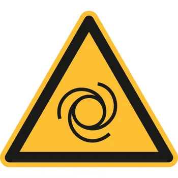 Výstražná značka Automatické spuštění, ISO 7010, z plastu, 200 mm, BJ = 10 ks