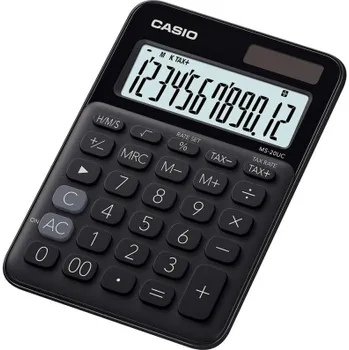 Kancelářská technika Kalkulačka Casio MS 20 UC displej 12 míst - černá