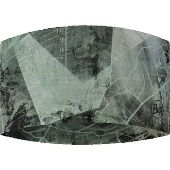 Tachometr Čelenka BUFF-COOLNET UV® WIDE HEADBAND JEBEL MOSS GREEN Zelená