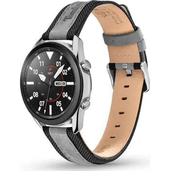 Řemínek na hodinky Timberland Arnett řemínek kožený univerzální pro chytré 42/44/45/49mm i klasické analogové hodinky TDOUS0001706