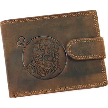 Peněženka Pánská kožená peněženka Wild L895-007 varianta 3 hnědá