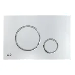 Alca Ovládací tlačítko pro předstěnové instalační systémy, chrom-lesk/chrom-mat