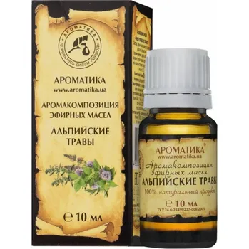 AROMATIKA Alpské byliny – směs éterických olejů, 100% přírodní